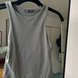 Zara Dark Green Bodysuit